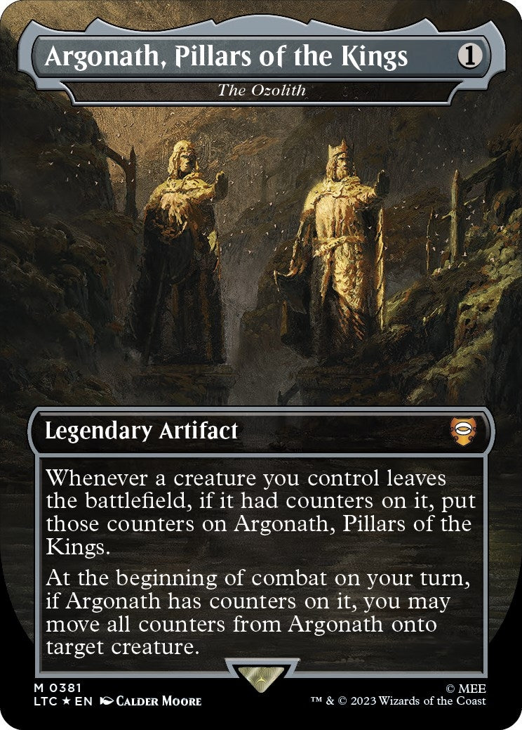 Argonath Pillars of the Kings - The Ozolith (Surge Foil) (381) [LTC] - MTG Single