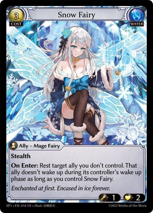 Image for Snow Fairy (014) (Supporter Pack 1) - Grand Archive TCG