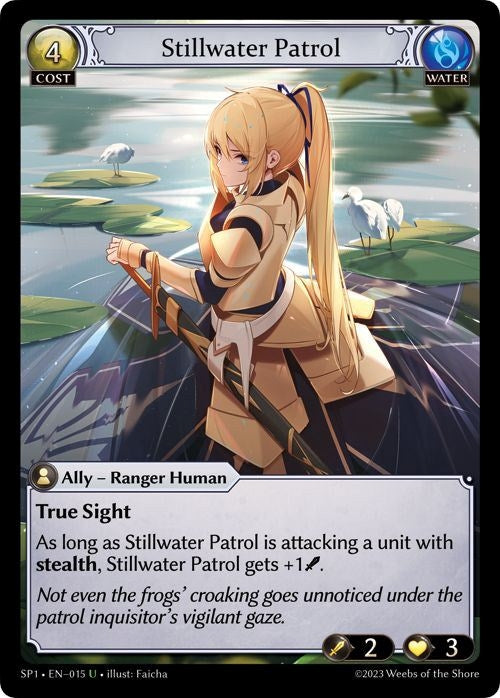 Image for Stillwater Patrol (015) (Supporter Pack 1) - Grand Archive TCG
