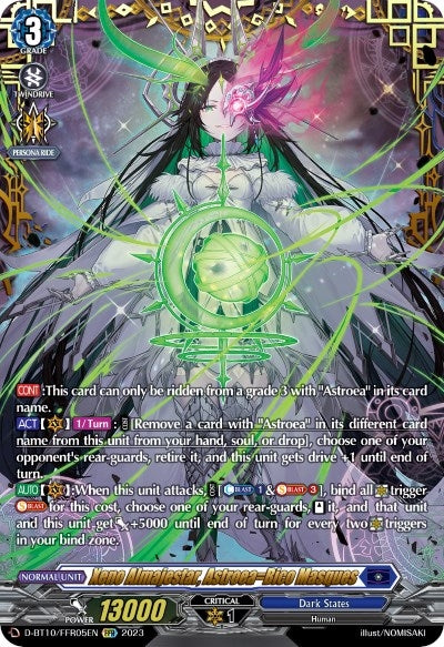 Xeno Almajestar Astroea=Bico Masques (FFR) (1005) [D-BT10] - Cardfight Vanguard Single