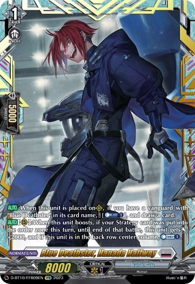 Blue Deathster Hanada Halfway (FFR) (1009) [D-BT10] - Cardfight Vanguard Single