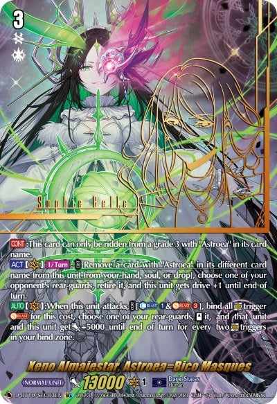 Xeno Almajestar Astroea=Bico Masques (SEC) (1003) [D-BT10] - Cardfight Vanguard Single