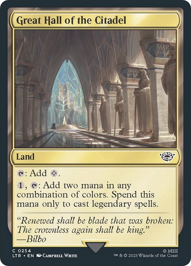 Great Hall of the Citadel (254) [LTR] - MTG Single