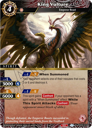 King Vulture (2012) [BSS02] - Battle Spirits Saga Single
