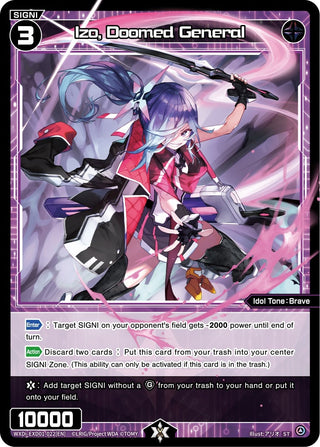 Izo Doomed General (1022) [WXDi-EXD01] - WIXOSS Single