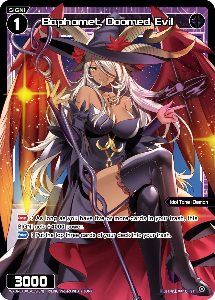 Baphomet Doomed Evil (1015) [WXDi-EXD01] - WIXOSS Single