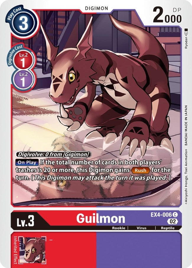 Guilmon (4006) [EX04] - Digimon Card Game Single