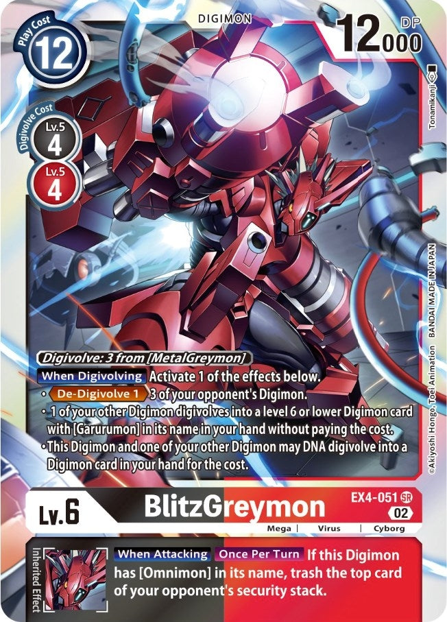 BlitzGreymon (4051) [EX04] - Digimon Card Game Single