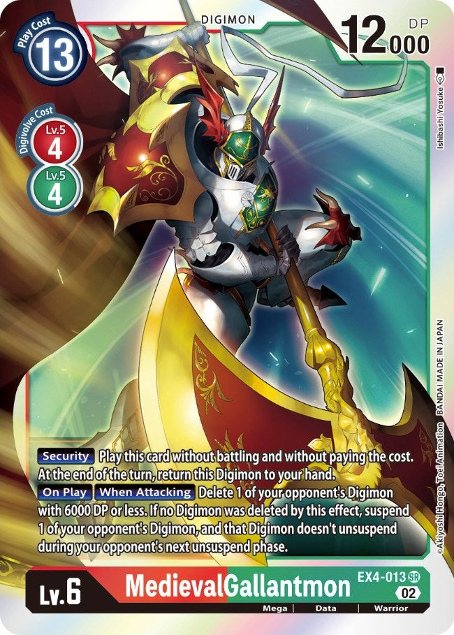MedievalGallantmon (4013) [EX04] - Digimon Card Game Single