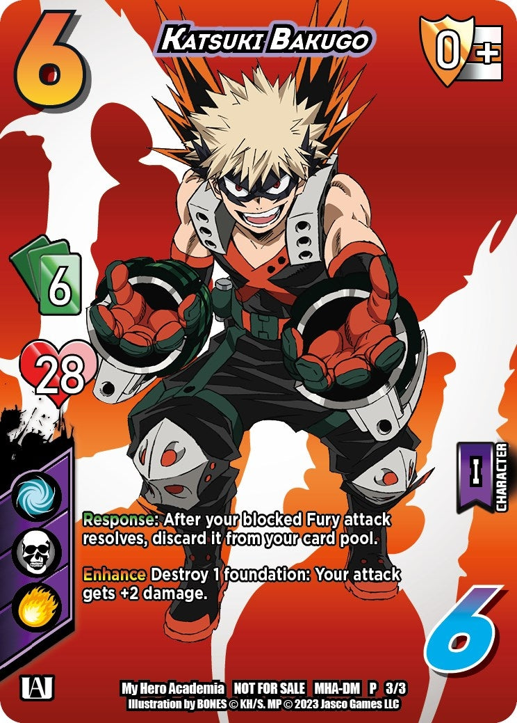 Katsuki Bakugo (Dim Mak Promo) (33) [MHAP] - UniVersus Single
