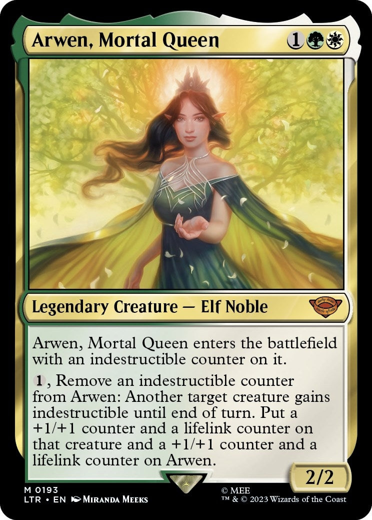 Arwen Mortal Queen (193) [LTR] - MTG Single