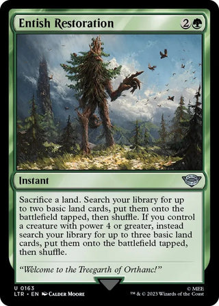 Entish Restoration (163) [LTR] - MTG Single