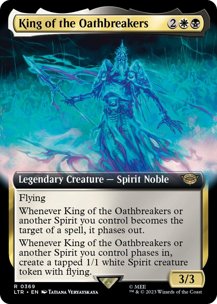 King of the Oathbreakers (Extended Art) (369) [LTR] - MTG Single