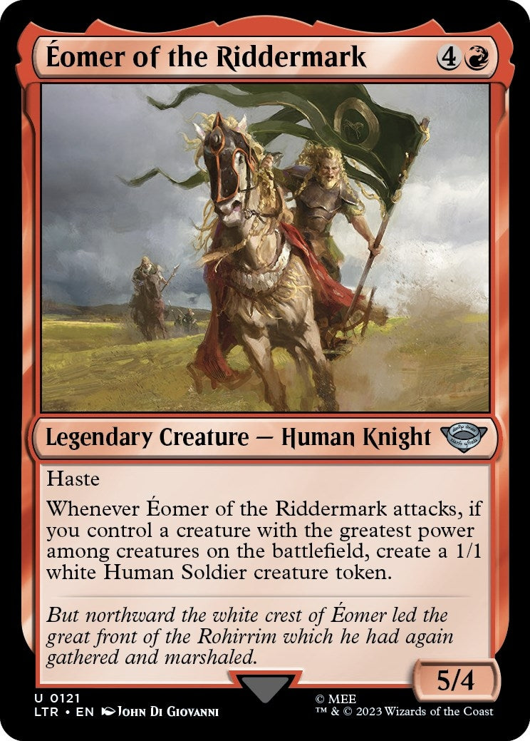 Eomer of the Riddermark (121) [LTR] - MTG Single