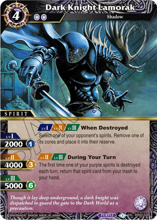Dark Knight Lamorak (2028) [BSS02] - Battle Spirits Saga Single