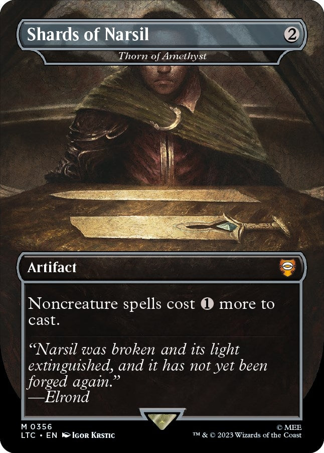 Shards of Narsil - Thorn of Amethyst (356) [LTC] - MTG Single
