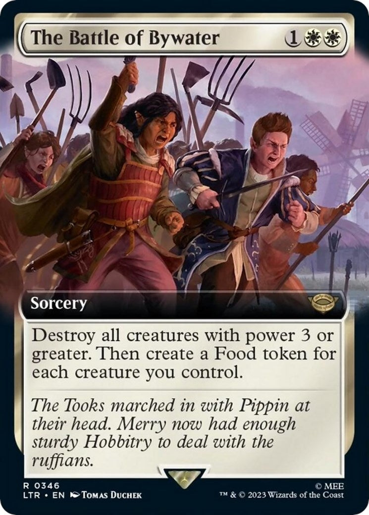 The Battle of Bywater (Extended Art) (346) [LTR] - MTG Single