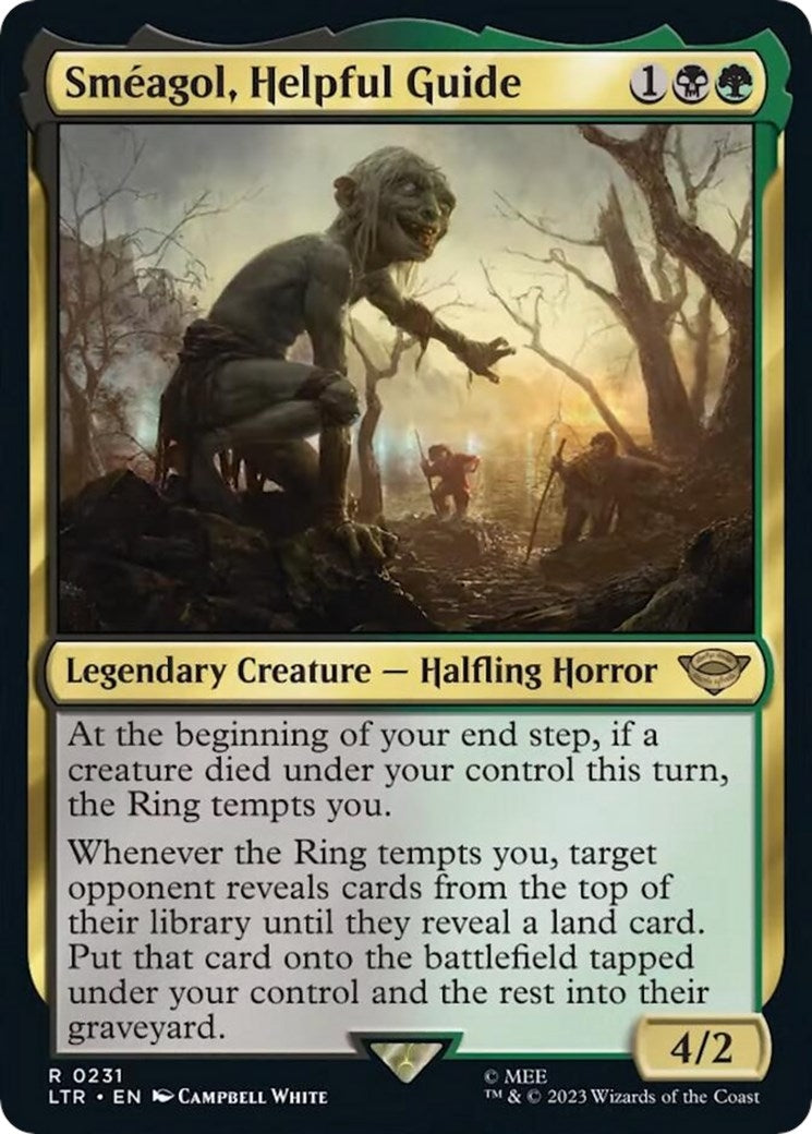 Smeagol Helpful Guide (231) [LTR] - MTG Single