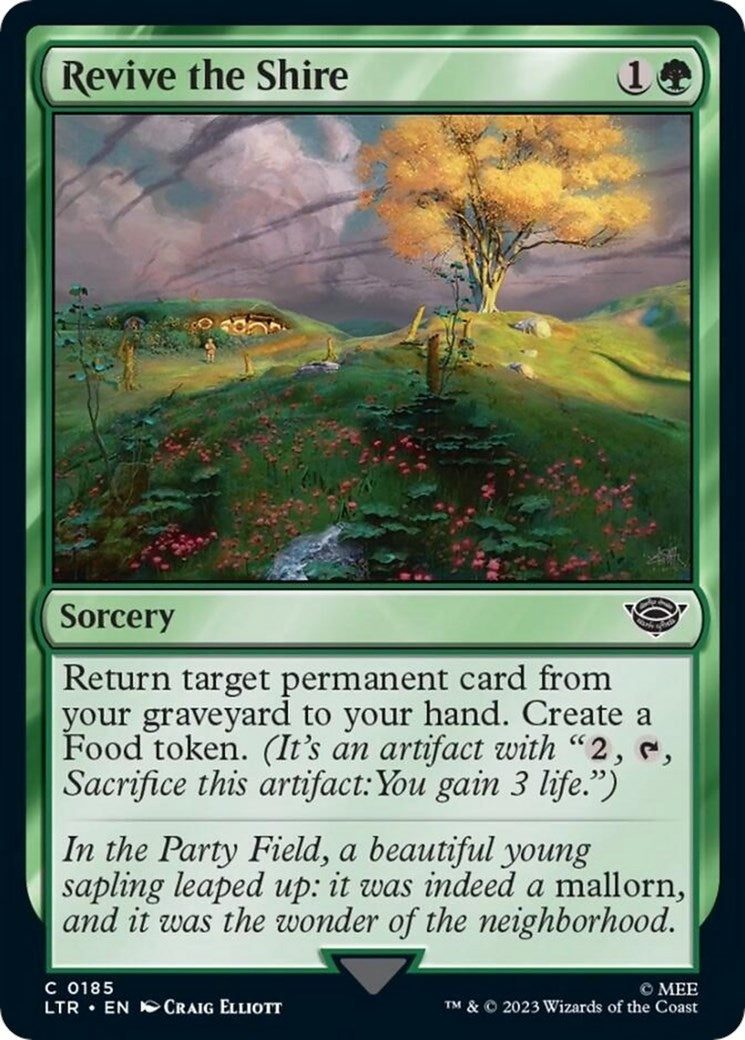 Revive the Shire (185) [LTR] - MTG Single
