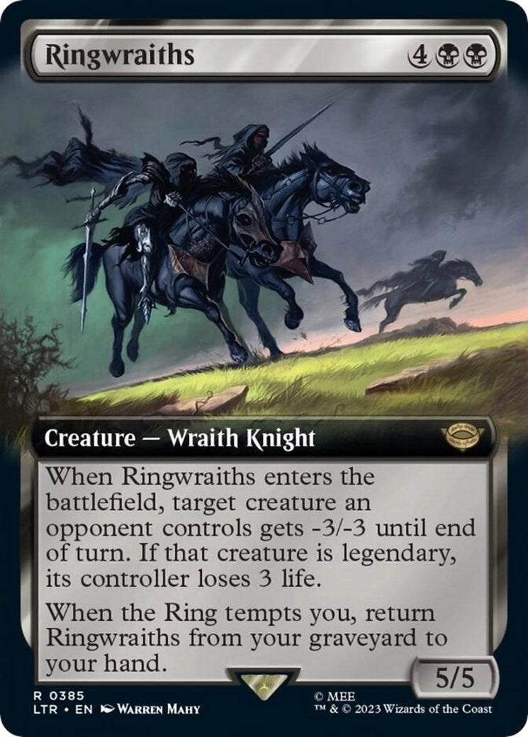 Ringwraiths (Extended Art) (385) [LTR] - MTG Single