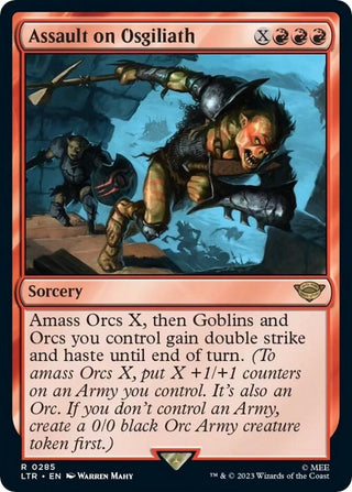 Assault on Osgiliath (285) [LTR] - MTG Single