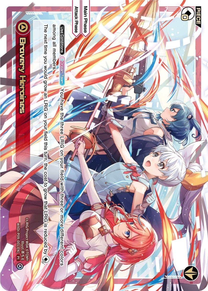 Bravery Heroines (9001) [WXDi-P09] - WIXOSS Single