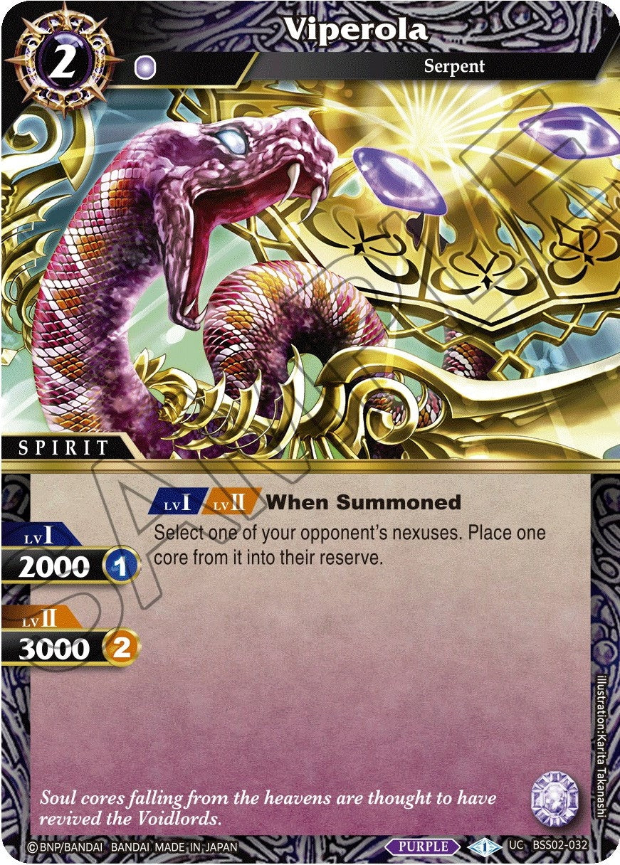Viperola (2032) [BSS02] - Battle Spirits Saga Single
