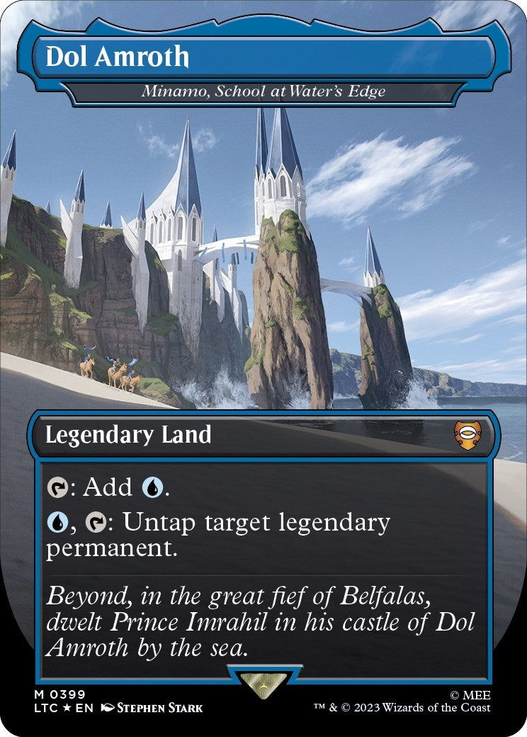 Dol Amroth - Minamo School at Water’s Edge (Surge Foil) (399) [LTC] - MTG Single