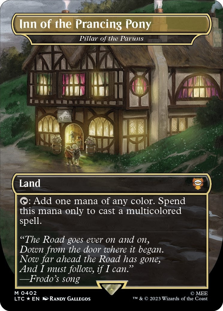 Inn of the Prancing Pony - Pillar of the Paruns (Surge Foil) (402) [LTC] - MTG Single