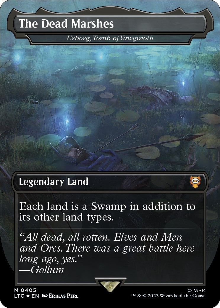 The Dead Marshes - Urborg Tomb of Yawgmoth (Surge Foil) (405) [LTC] - MTG Single
