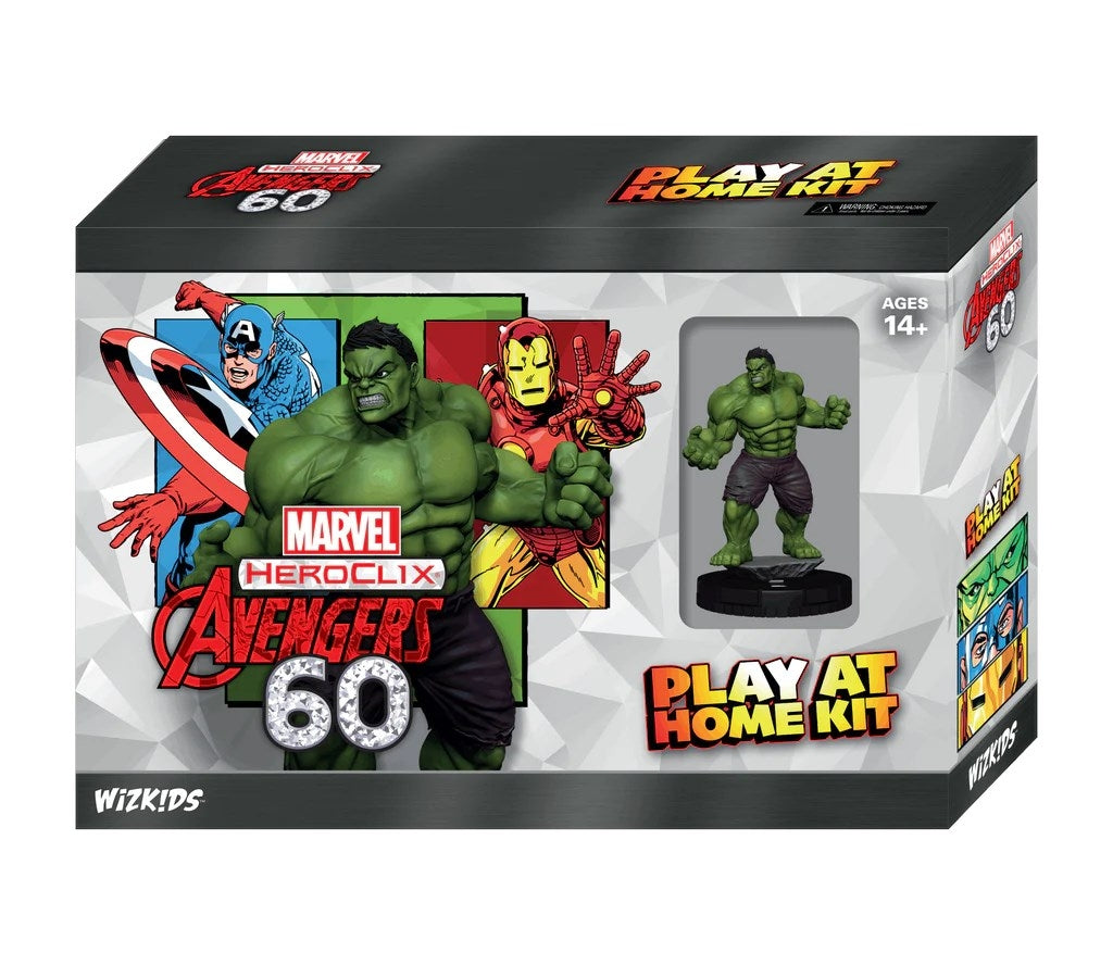 Avengers 60th Anniversary Play at Home Kit: Hulk [60A] - Heroclix Sealed