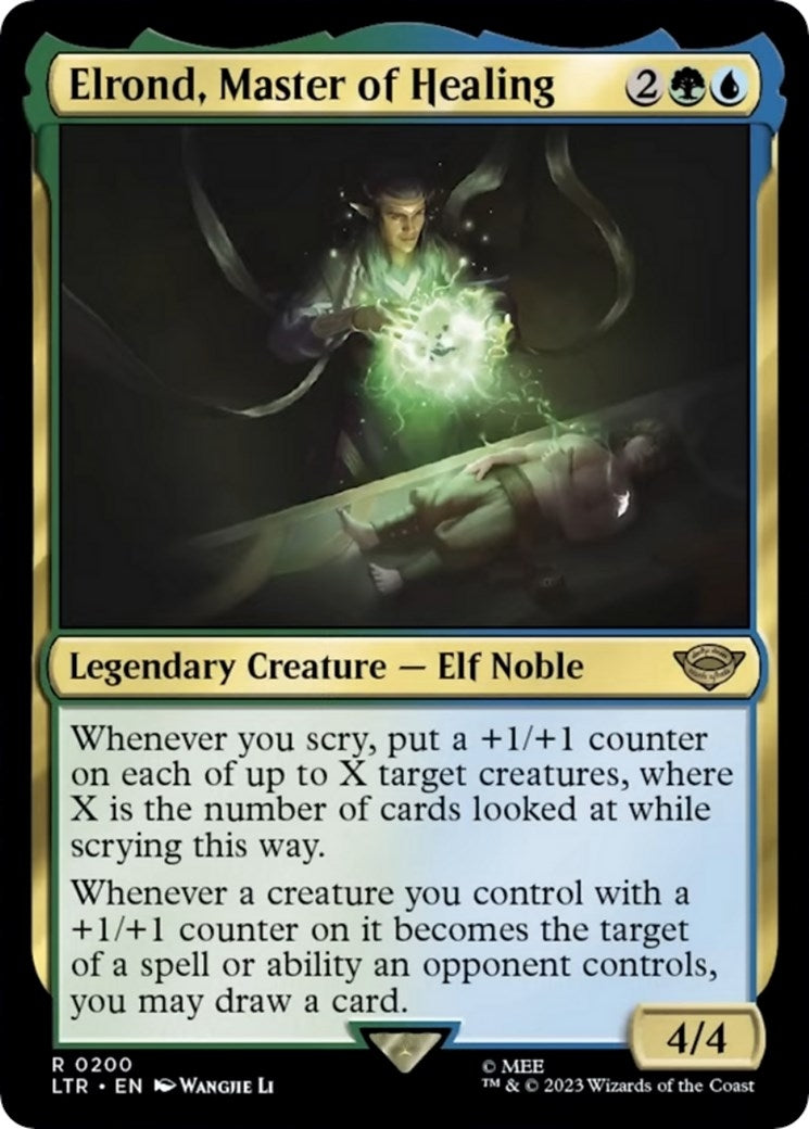 Elrond Master of Healing (200) [LTR] - MTG Single