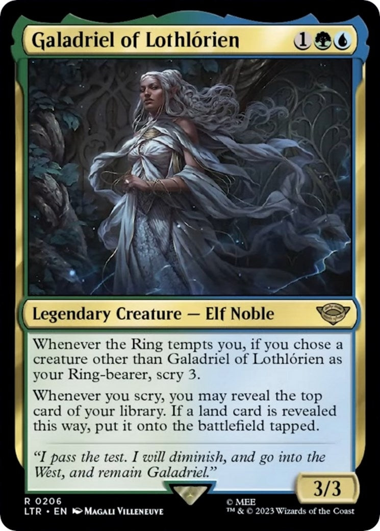 Galadriel of Lothlorien (206) [LTR] - MTG Single