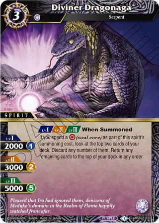 Diviner Dragonaga (2033) [BSS02] - Battle Spirits Saga Single