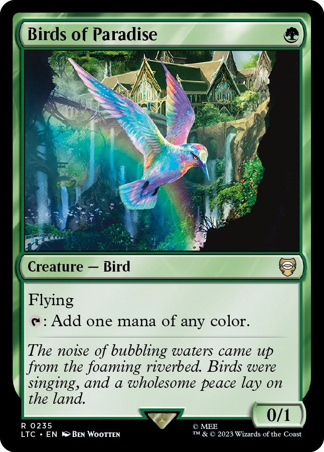Birds of Paradise (235) [LTC] - MTG Single