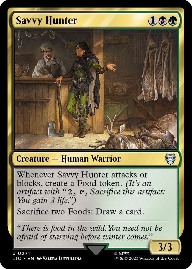 Savvy Hunter (271) [LTC] - MTG Single