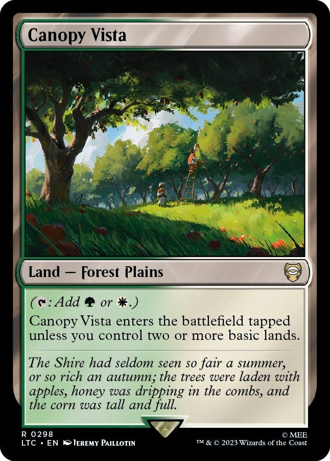Canopy Vista (298) [LTC] - MTG Single