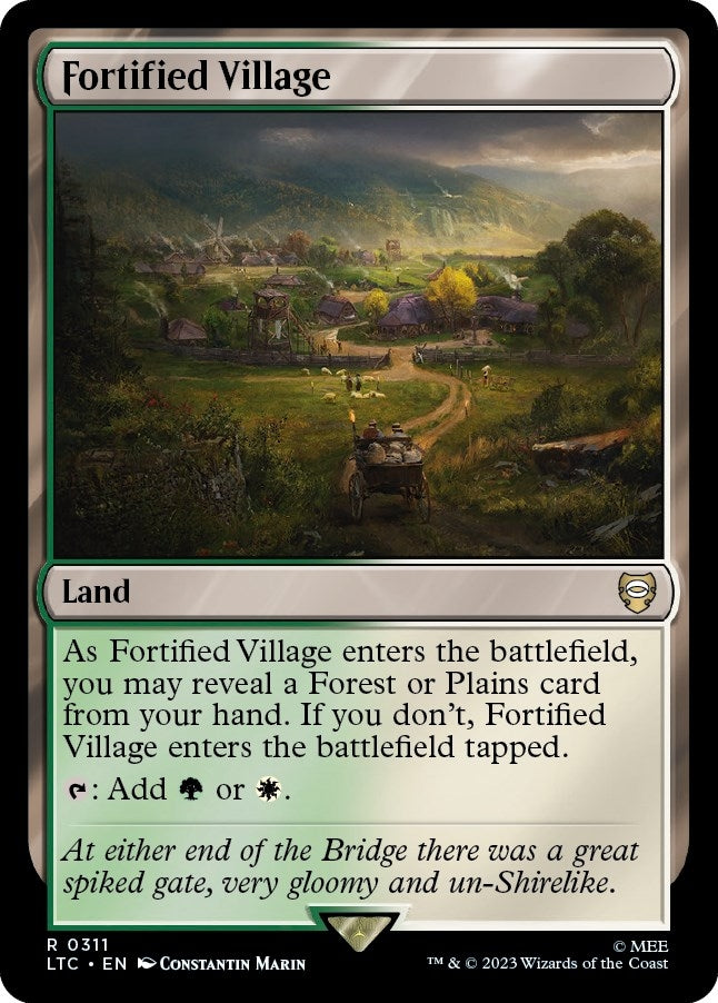 Fortified Village (311) [LTC] - MTG Single