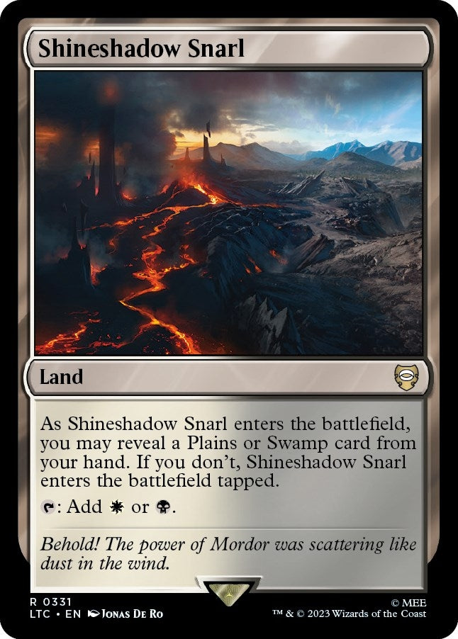 Shineshadow Snarl (331) [LTC] - MTG Single