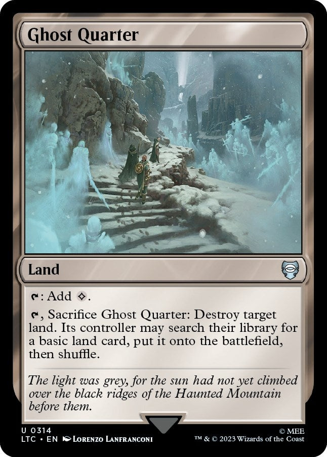 Ghost Quarter (314) [LTC] - MTG Single