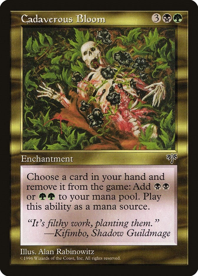 Cadaverous Bloom [MIR] - MTG Single