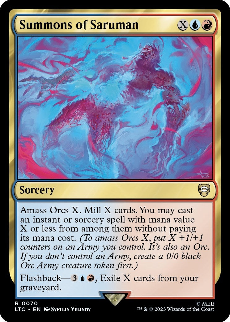 Summons of Saruman (70) [LTC] - MTG Single