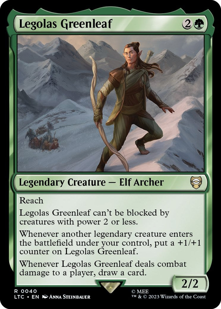 Legolas Greenleaf (40) [LTC] - MTG Single