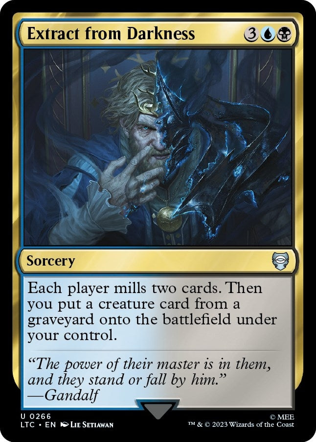 Extract from Darkness (266) [LTC] - MTG Single