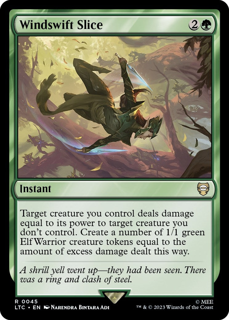 Windswift Slice (45) [LTC] - MTG Single
