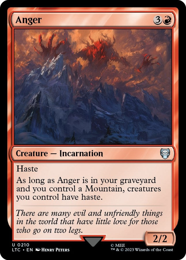 Anger (210) [LTC] - MTG Single