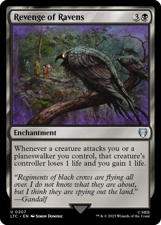 Revenge of Ravens (207) [LTC] - MTG Single
