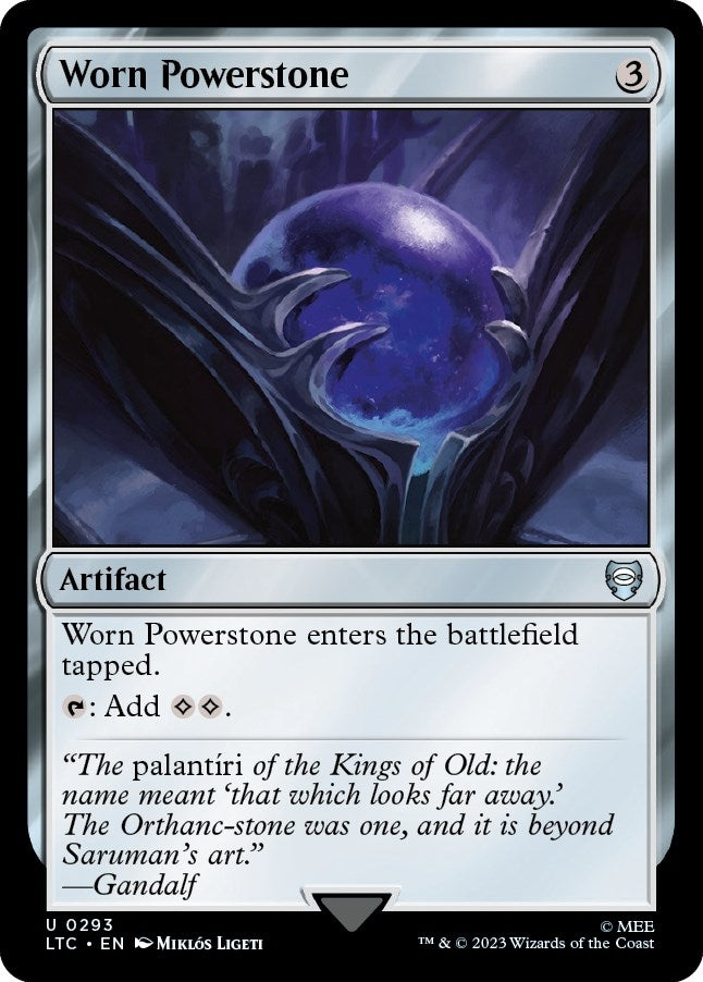 Worn Powerstone (293) [LTC] - MTG Single