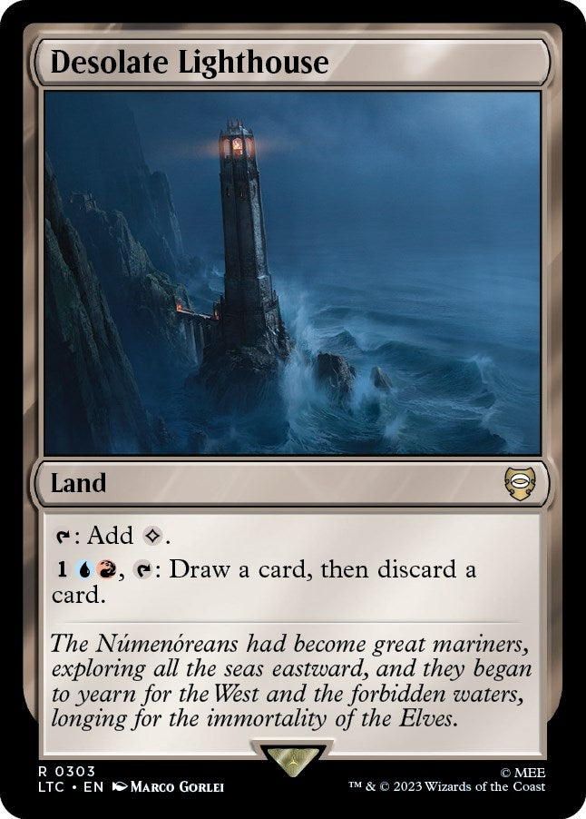 Desolate Lighthouse (303) [LTC] - MTG Single
