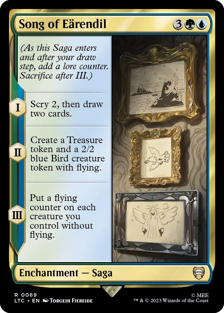Song of Earendil (69) [LTC] - MTG Single